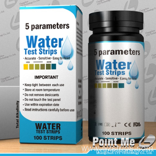 5 in 1 Pool Spa Water Test strips